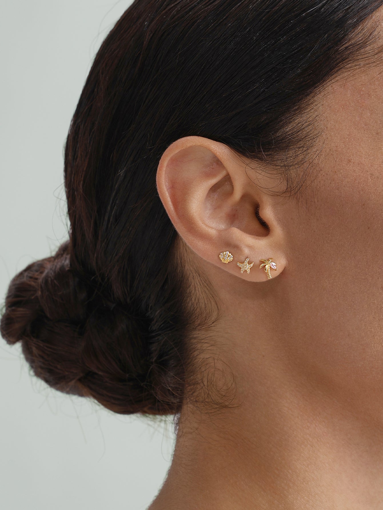 925 Sterling Silver Seaspritz Coconut Tree Flatback